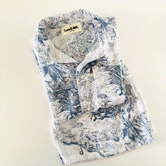 SET STUART - Bleu gris