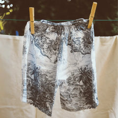 SET STUART - Bleu gris